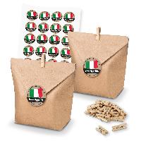 itenga SET 24x Geschenkt�ten + Klammern + Sticker Buon A...