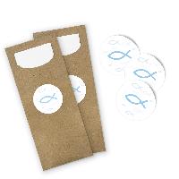 itenga 24x Bestecktaschen / Pochetten inkl Serviette + S...