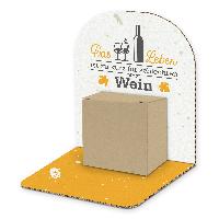 itenga Geldgeschenkverpackung Basic Wein I Aufsteller W�...