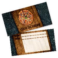 itenga Geschenkgutschein Pizza Holzbrett (Motiv 4), Post...