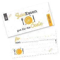 itenga Geschenkgutschein Gutes Essen (Motiv 7), Postkart...