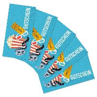 itenga 25x Geschenkgutschein Kinoticket (Motiv 1), Postk...