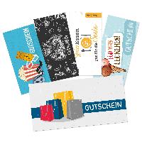 itenga 5x Geschenkgutschein Set Gemischt Postkarten zum ...