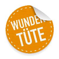5x gro�e Sticker Aufkleber Wundert�te orange rund 9,5 cm