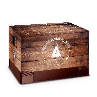 itenga Adventskalender f�r Bierkasten Motiv 1 Holzkiste ...