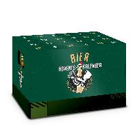 itenga Adventskalender f�r Bierkasten klassisch gr�n gol...