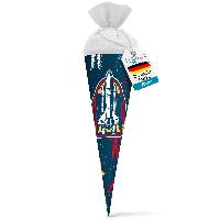 itenga Schult�te Zuckert�te 70cm rund Weltraum Filzversc...