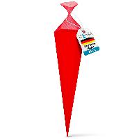 itenga Bastelschult�te mit Verschluss ROT 6eckig 85cm