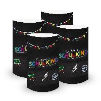 itenga 6x Windlicht klein Endlich Schulkind Schulanfang ...