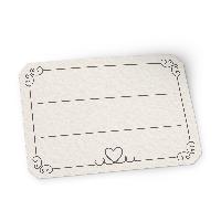 itenga 50 x Marmeladen Etikett zum Beschriften 4,5x3cm L...