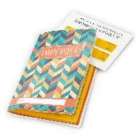 itenga Design Impfpassh�lle Motiv Streifen bunt
