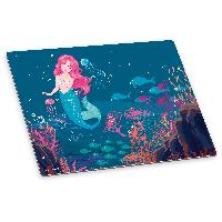 itenga Deluxe Schreibtischunterlage Meerjungfrau 50x40 c...