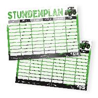 itenga Stundenplan TRAKTOR DIN A4  einseitig abwischbar