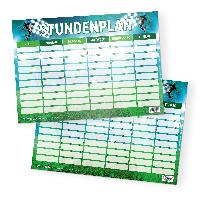 itenga Stundenplan Fu�ball DIN A4  einseitig abwischbar