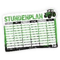 itenga Stundenplan magnetisch Motiv Traktor 31 x 22,5cm