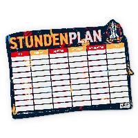 itenga Stundenplan magnetisch Motiv Weltraum 31 x 22,5cm