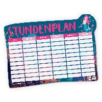 itenga Stundenplan magnetisch Motiv Meerjungfrau 31 x 22...