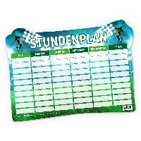 itenga Stundenplan magnetisch Motiv Fu�ball 31 x 22,5cm
