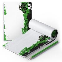 itenga Notizblock Traktor DIN A6 quer 50 Blatt