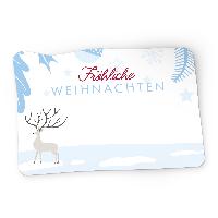 itenga 50x Sticker Geschenkaufkleber Frohe Weihnachten H...