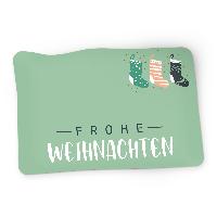 itenga 50x Sticker Geschenkaufkleber Frohe WeihnachtenSo...