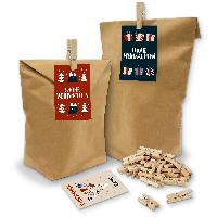 itenga 24 x T�ten mit Geschenkekarten Frohe Weihnachten ...