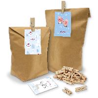 itenga 24 x T�ten mit Geschenkekarten Frohe Weihnachten ...