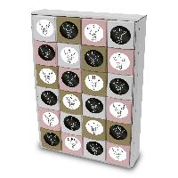 itenga SET Adventskalender zum F�llen W�rfel 6,5cm + Sti...