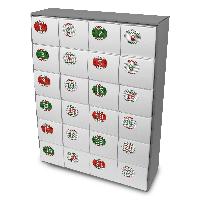itenga SET Adventskalender zum F�llen Quader XL  + Stick...