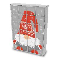 itenga SET Adventskalender zum F�llen W�rfel 6,5cm (au�e...