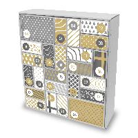 itenga SET Adventskalender zum F�llen Quader Mix (wei�) ...