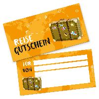 itenga Geschenkgutschein Reise Reisekoffer - Gutschein z...