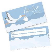 itenga Geschenkgutschein Geburt / Storch Gutschein zum A...
