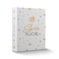 itenga Rezeptordner DIN A4 STERNEK�CHE wei� Ringbuch 35m...