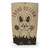 itenga Geschenkt�te Frohe Ostern Hasenbande 17x6cm Muste...