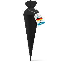 itenga Bastelschult�te 70cm rund mit Filzverschluss SCHWARZ