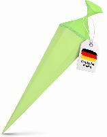 itenga Bastelschult�te mit Verschluss HELLGR�N 6eckig 85cm