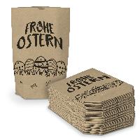 40x itenga Geschenkt�te Frohe Ostern Wiese braun schwarz