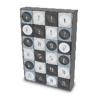 itenga SET Adventskalender zum F�llen W�rfel 5cm (au�en ...