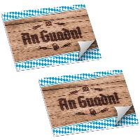 itenga SET - 2x Tischset An Guadn! Bayrisch rustikal Okt...