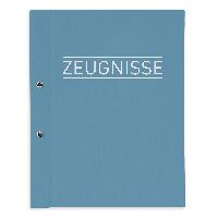 itenga Zeugnismappe A4 mit Schraubverschluss nordic blue...