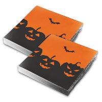 Set - itenga 40x Serviette Halloween