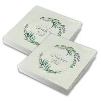 itenga 40x Serviette Sch�n dass du da bist Eukalyptus Kr...