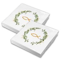 itenga 40x Serviette FISCH Eukalyptus