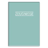 itenga Zeugnismappe einfarbig mintgr�n