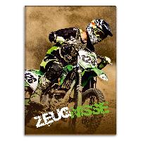 itenga Zeugnismappe Motiv Motocross DIN A4 wattierter Ei...