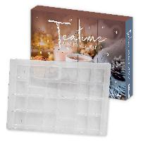 itenga Adventskalender TeaTime Rohling ungef�llt zum Sel...