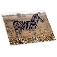 itenga Deluxe Schreibtischunterlage Zebra 50x40cm Kunst...