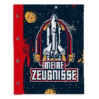 itenga Zeugnismappe A4 mit Schraubverschluss Motiv Weltraum