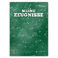 itenga Zeugnismappe A4 Kunststoff Sichtbuch Motiv Formeln
